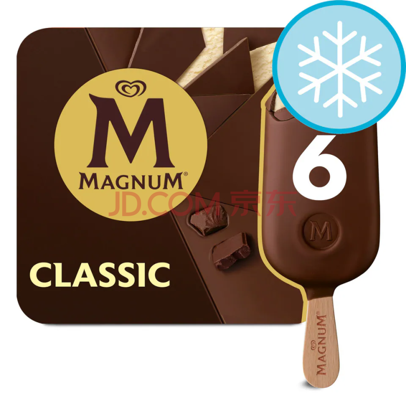 Magnum梦龙 香草口味42g*6支 雪糕 冰淇淋