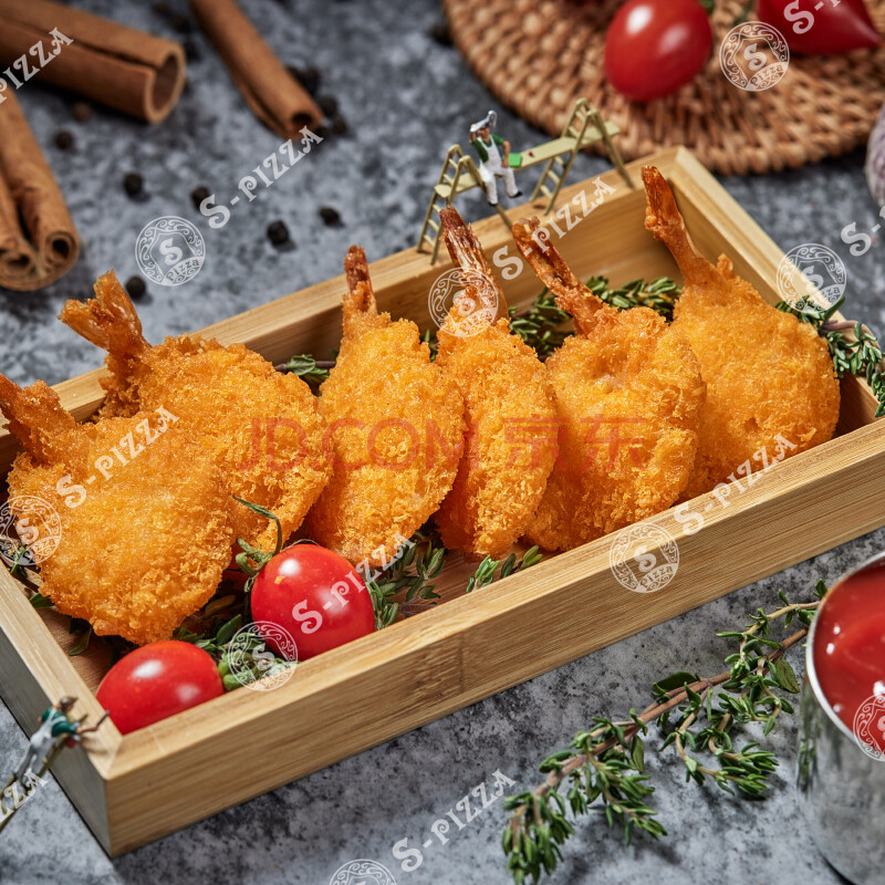 外酥里嫩の黄金蝴蝶虾（4只） 标准
