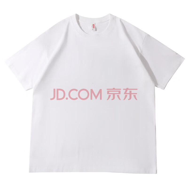 凡客诚品（VANCL）凡客诚品vancl 230克重磅棉质短袖上衣夏装男女同款 白色 S