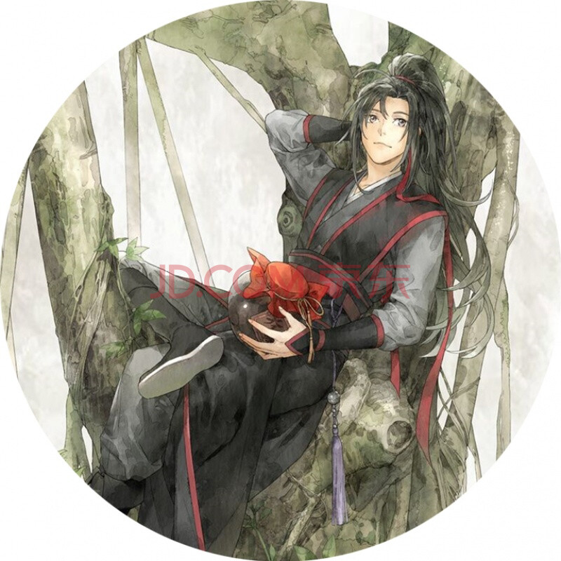 动漫周边蓝忘机魏无羡二次元动漫头戴式蓝牙耳机来图定制 魔道19 超高