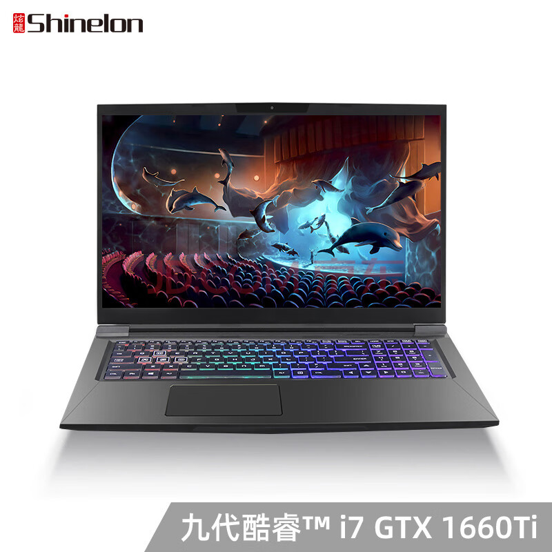 炫龙(shinelon)t3ti 英特尔酷睿i7-9750h gtx1660ti 6g 17.