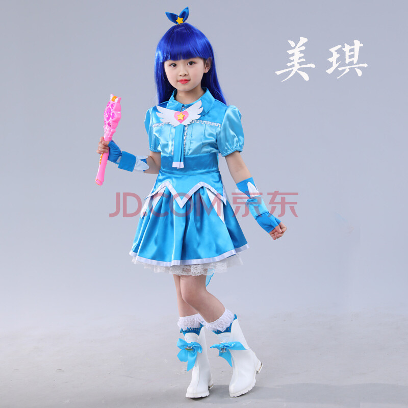 女童巴啦啦公主裙小孩小魔仙衣服巴啦啦小魔仙美雪衣服美琪裙子套装