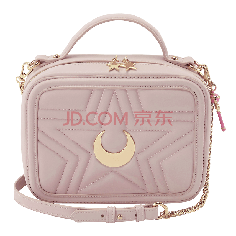 台湾代购grace gift美少女战士联名小方包女链条包单肩斜跨女包 粉色
