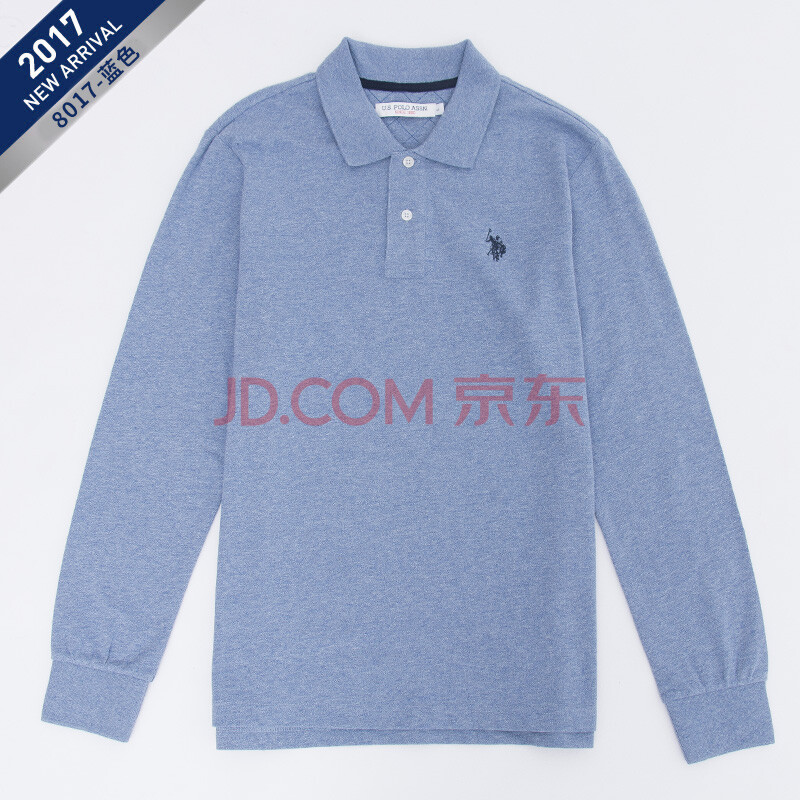 U.S. POLO ASSN. Äг¤ÐäPOLOÉÀ ´¿É«ÃÞ°± ʱÉÐÐÝÏзÁìtÐô À¶É« M