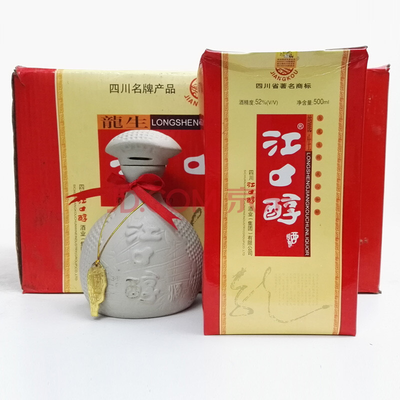 江口醇 2006年 52度 500ml 1箱(6瓶)【7-23】(名酒 白酒 老酒)