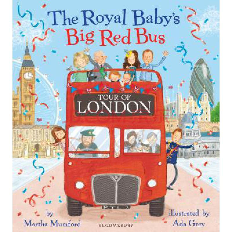 the royal baby"s big red bus tour of london