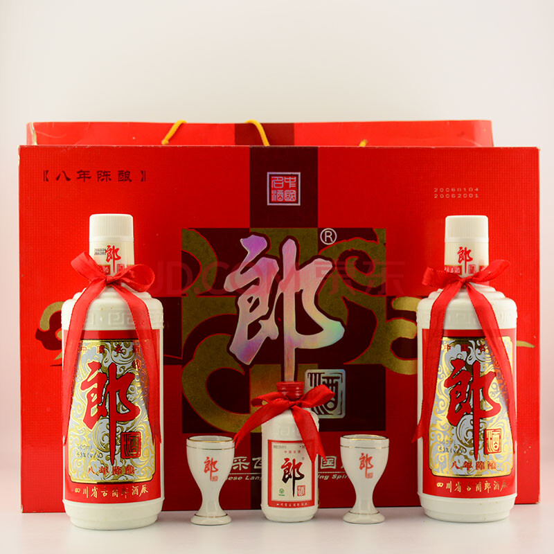 八年陈酿郎酒 2006年 53度 500ml 1盒 【82】(白酒 老酒)