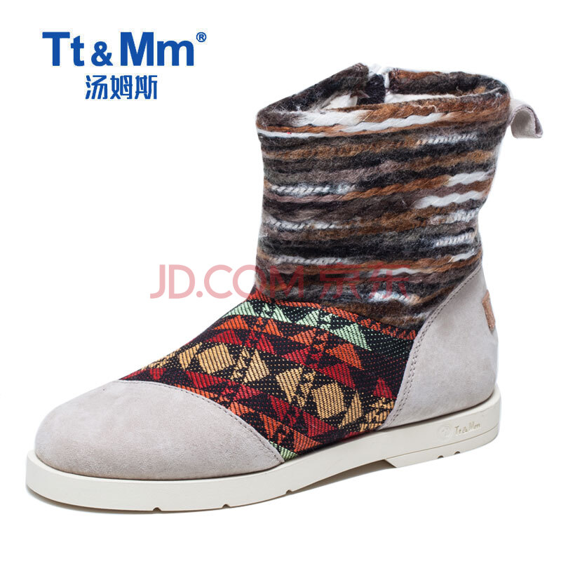Tt&MmÌÀķ˹¶¬ÌìЬ×ÓÅ®2017пîÅ·ÃÀ¶ÌͲÃÞѥƽµ×Íøºìͬ¿îëÏßÑ¥TM689201W »ÒÉ« 38