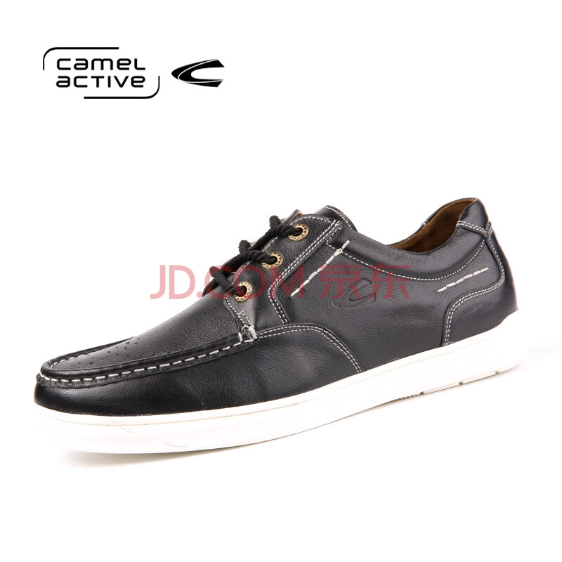 ÂæÍÕ¶¯¸Ð£¨Camel Active£©ÄÉÅÁÎÆÅ£Æ¤Ïµ´øÊ±ÉÐÐÝÏÐЬԲͷ·À»¬Æ¤¸ïÆ´½Ó³±Á÷ÄаåЬºÚÉ«43