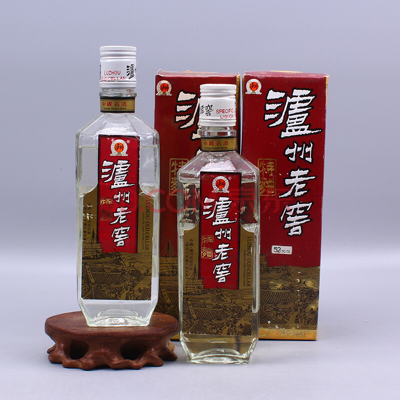 泸州老窖特曲 1990年代初 52度 500ml 2瓶【39(陈年老酒)