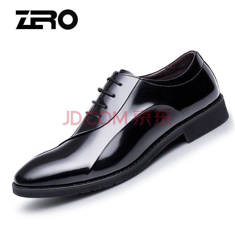 ZeroÒâ´óÀûÁã¶ÈƤЬÉÌÎñÐÝÏÐÕýװЬ¼âÍ·´ºÏļ¾µ¥Ð¬Å£Æ¤Ê±ÉаٴîÐÂÆ·ÐÂÀÉ»éЬ¹¤×÷Ь A73218ºÚÉ«£¨Æ¤Ð¬Â룩 40