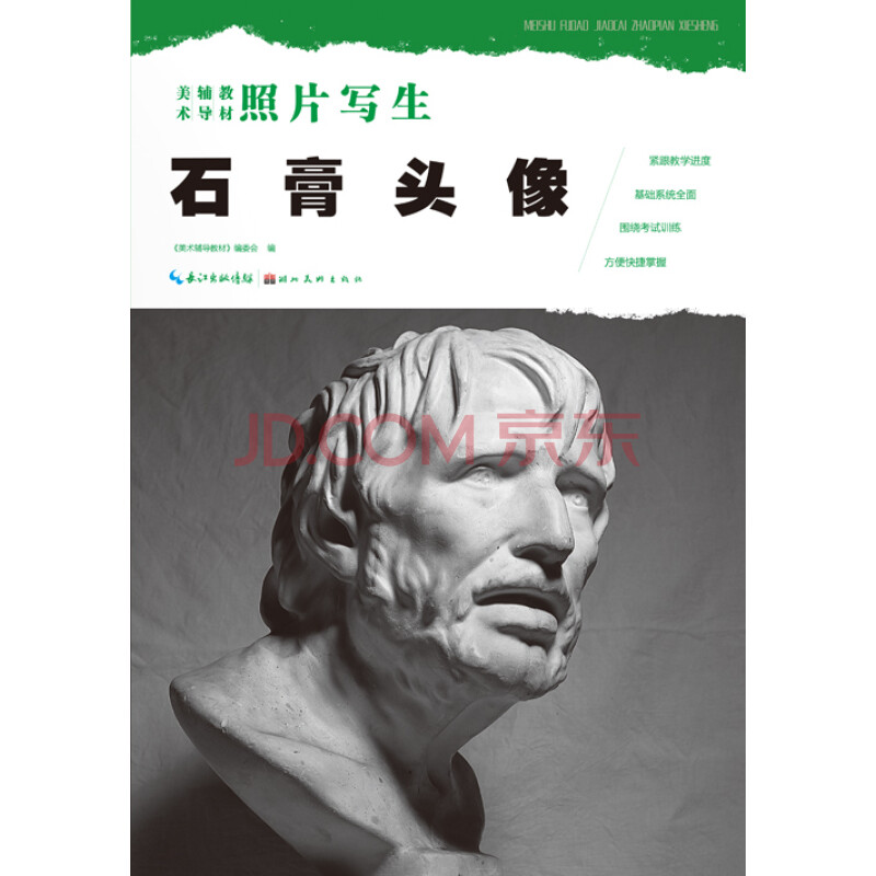 美术辅导教材 照片写生 石膏头像