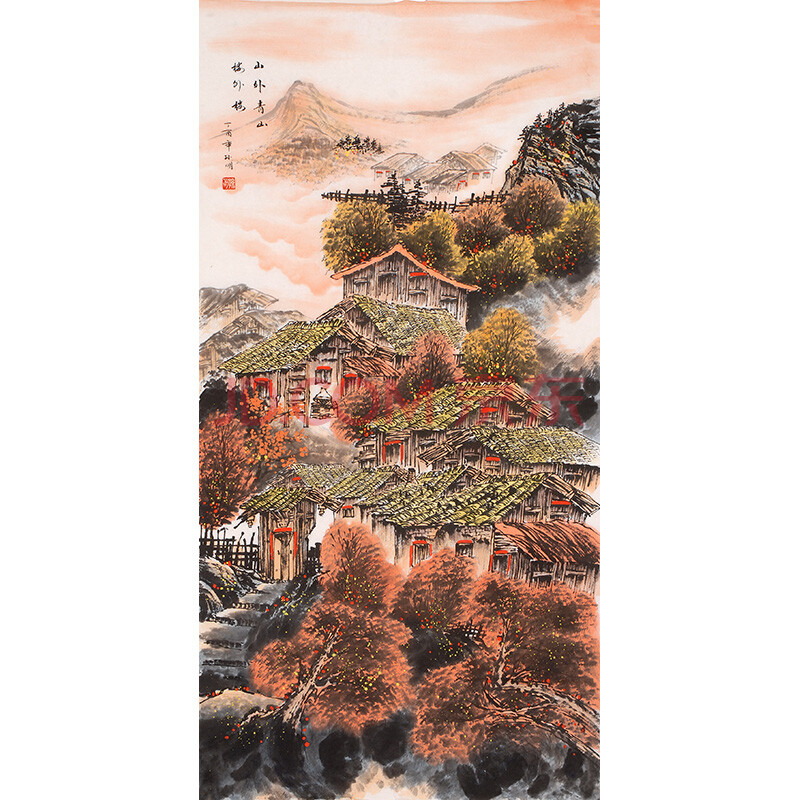孙明《山外青山楼外楼》