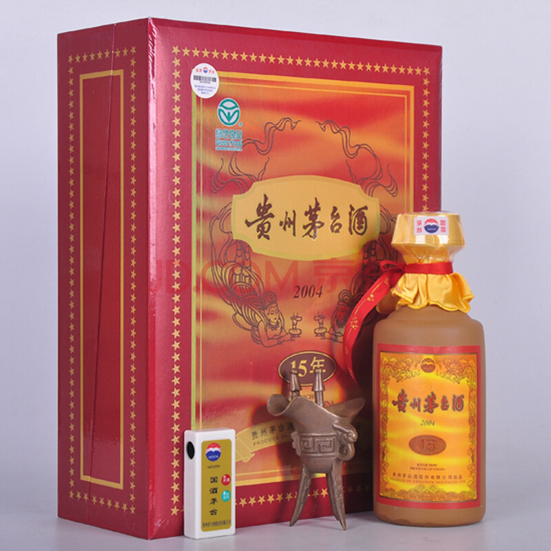 贵州飞天茅台十五年 2004年 53度 500ml【22-j-117】(收藏酒)