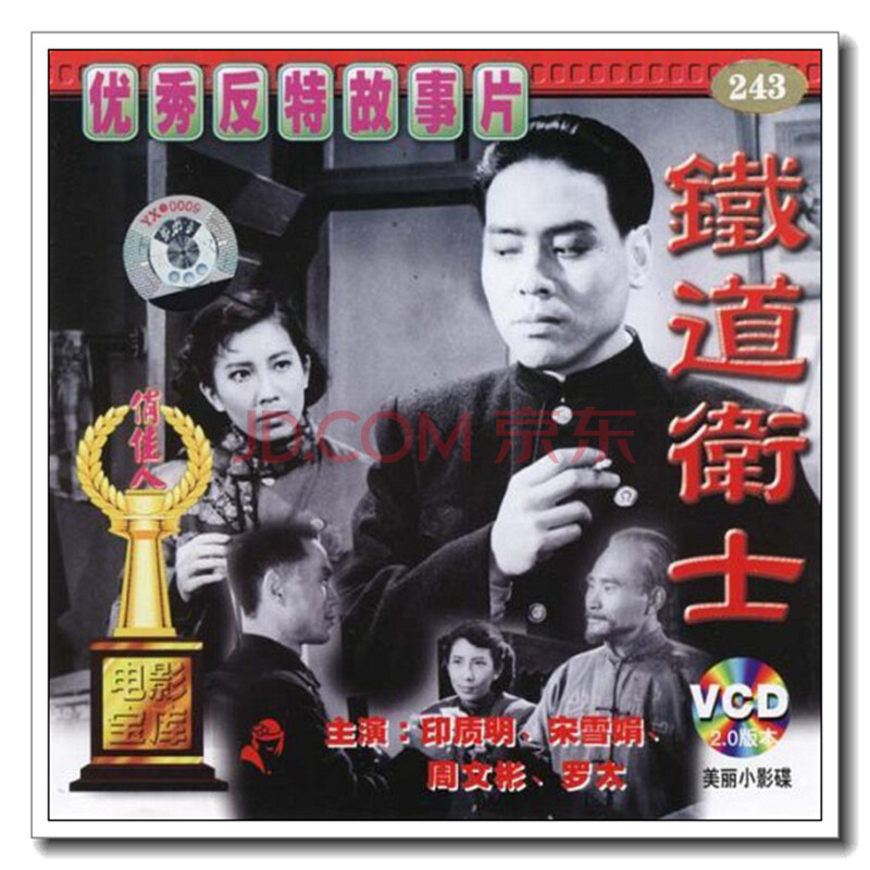 国产经典老电影(铁道卫士)印质明方化主演长影