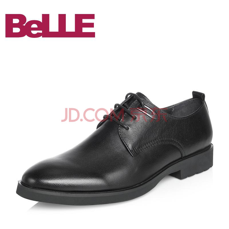 Belle/°ÙÀö2018Äê´º¼¾ÐÂÆ·×¨¹ñͬ¿îţƤÄÐÉÌÎñÕý×°µ¥Ð¬»éЬ5QK01AM8 ºÚÉ« 39