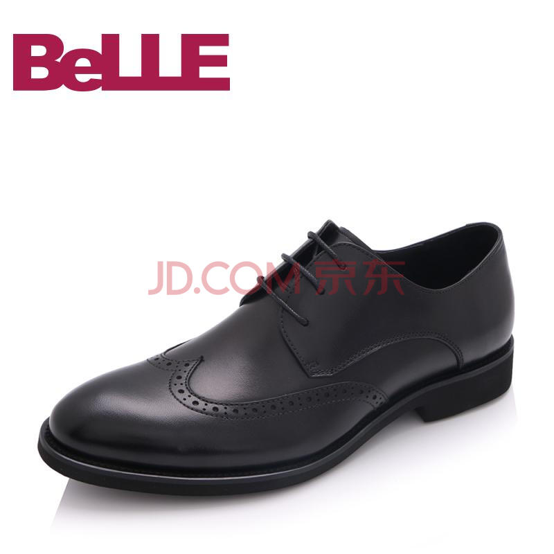 Belle/°ÙÀö2018´º¼¾ÐÂÆ·Å£Æ¤ÉÌÎñÕý×°ÄÐÆ¤Ð¬»éЬ09835AM8 ºÚÉ« 42