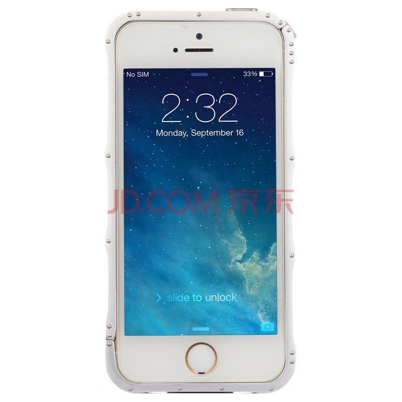 vihata适用边框5s手机手机镂空于荷叶iphone5雪纺v边框大码金属苹果上衣图片