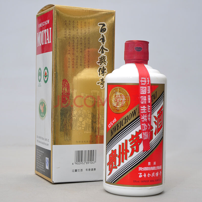 百年金奖传奇茅台酒 2015年53度 500ml 1瓶【13】(陈年 名酒 收藏)