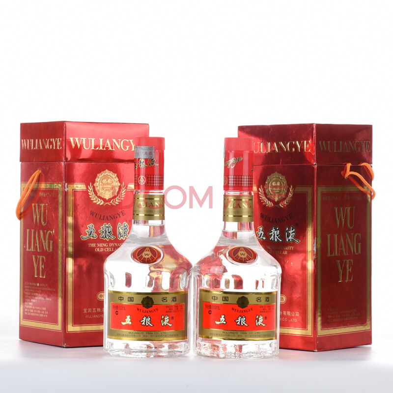 五粮液(红盒)2003年 52度 500ml 2瓶【24-84(名酒 白酒 老酒)