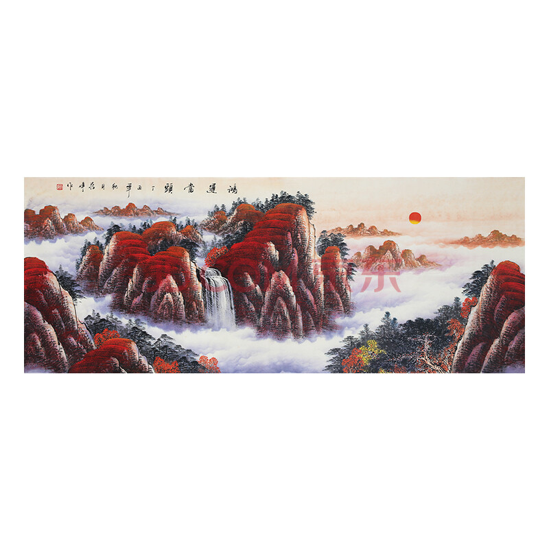 蒋伟《鸿运当头》职业画家 1.8米 翰苑堂1587