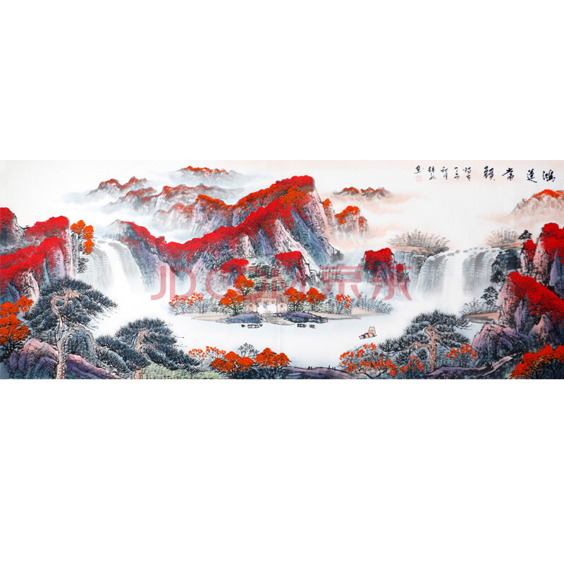 《鸿运当头》 赵弘 知名山水画画家,省美术家协会会员180/70cm 107