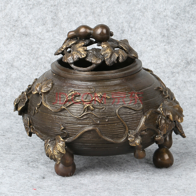 【葫芦香炉】黄铜 工艺品摆件 收藏送礼佳品