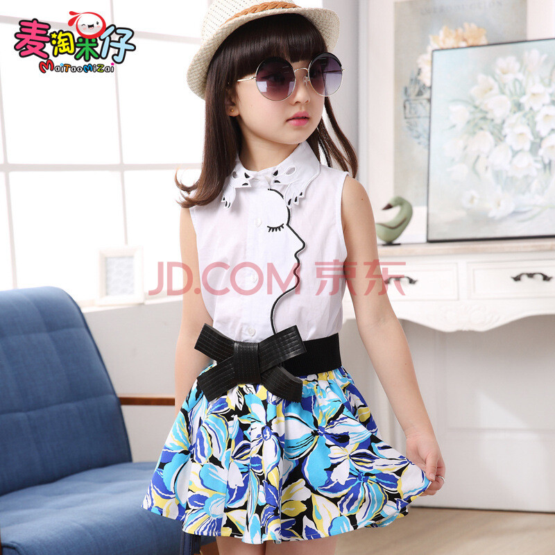 女童短裙套装夏款儿童牌子品质好 新款好用