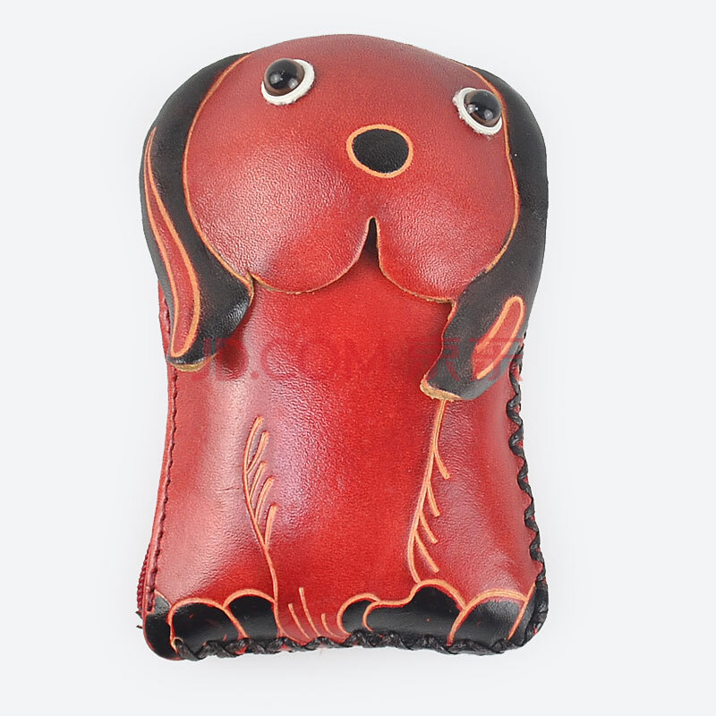 零钱包 佰思登(baisideng) 佰思登baisideng头层牛皮复古个性卡通动物