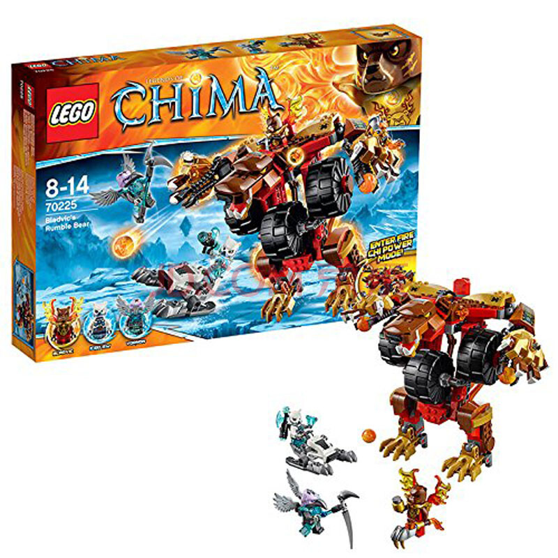 乐高lego 气功传奇 chima 早教 拼插积木 玩具 7-14岁