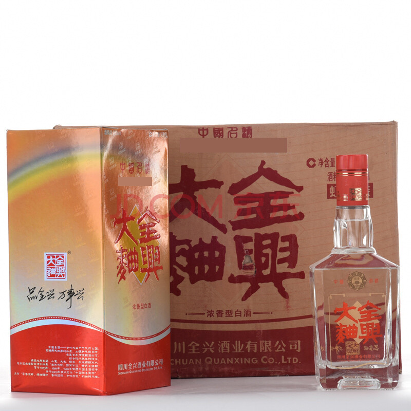 全兴大曲(虹彩装)2011年 52度 500ml 1箱(6瓶)【38-51