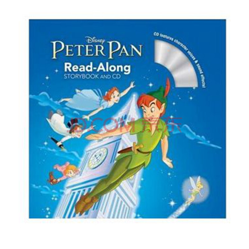 peterpan手抄报,peterpan英语手抄报 英文原版 儿童有声读物 彼得潘 peter pan read-along storyboo