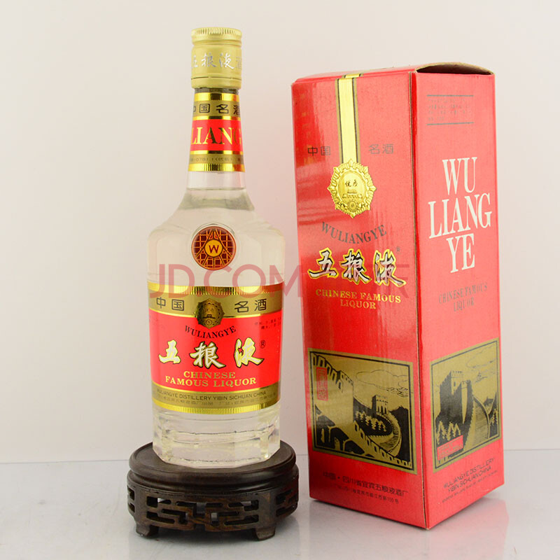 长城铁盖五粮液 1995年 52度 500ml 1瓶【54】(白酒老酒)