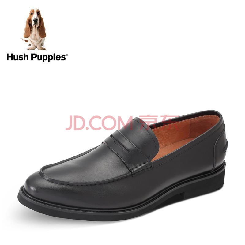 Hush Puppies/Ͼ²½Ê¿2018´º¼¾×¨¹ñͬ¿îţƤÉÌÎñÄÐÆ¤Ð¬ÀÖ¸£Ð¬B1B11AM8 ºÚÉ« 43