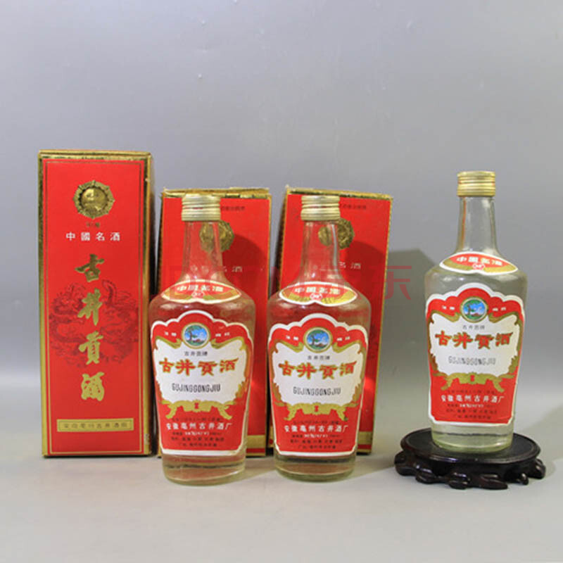 古井贡酒 1994年 38度 30度 500ml 3瓶【30】(老酒 白酒)