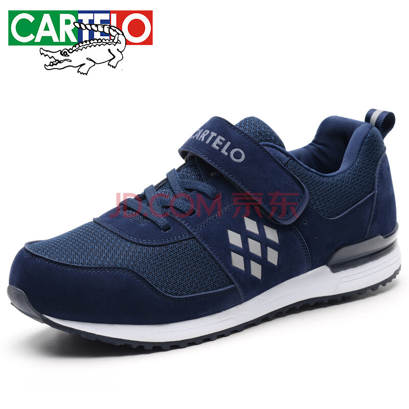 ¿¨µÛÀÖöùÓã CARTELO ÀÏÈËЬÖÐÀÏÄêÐÝÏÐÔ˶¯½¡¿µÐ¬·À»¬ÄÐЬ°Ö°Ö½¡²½Ð¬×Ó ÄÐ OLD103 ÉîÀ¶ 39