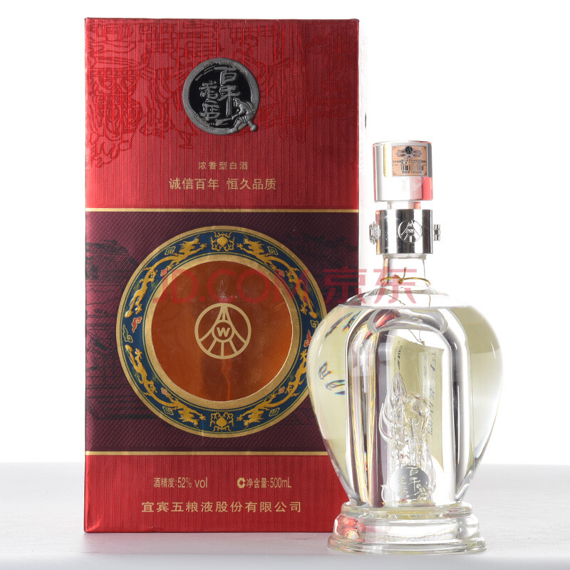 【京东拍卖】五粮液(百年老店) 2011年 52度 500ml 1瓶【35-80】即刻