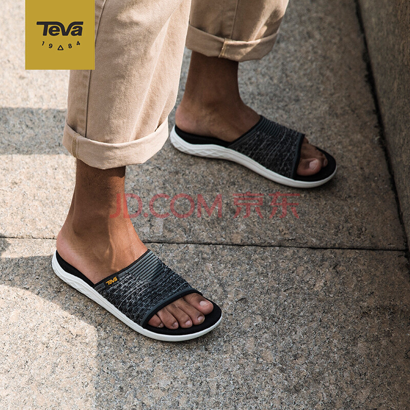 Teva/Ì«ÍÛ ÄÐ ÌØÀÒ»Ìå±àÖ¯Ð¬ÃæÊ±Éй¦ÄÜÍÏЬÁ¹Ð¬ÄÐ18ÄêÐÂ¿î ºÚÉ« 40.5