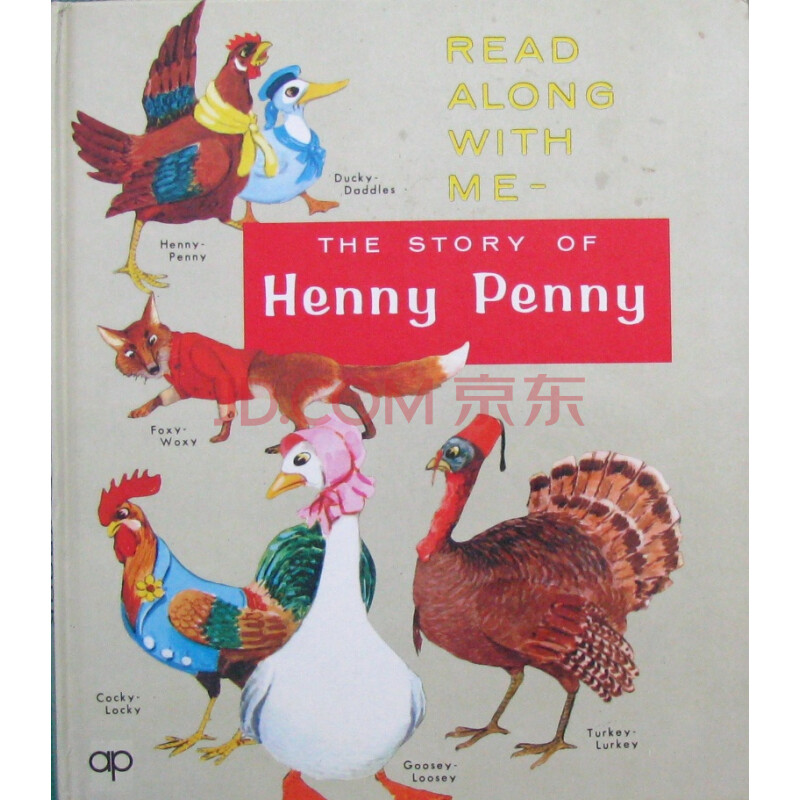 the story of henny penny 母鸡潘妮的故事 )原版进口外文儿童绘本