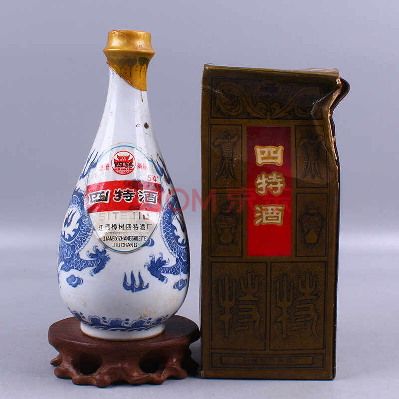 四特酒(龙瓶) 1990年代 54度 500ml 1瓶 【38】(老酒