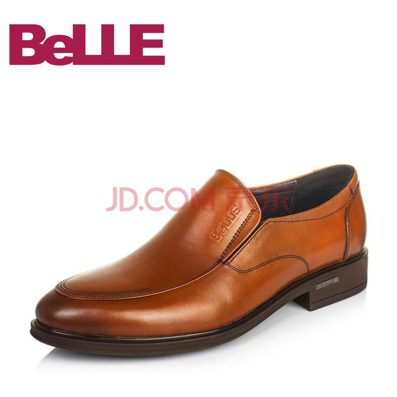 Belle/°ÙÀöƤЬÄÐÉÌÎñÕý×°Ð¬Å£Æ¤ÊæÊÊԲͷÄÐЬ86608CM6 רɫ 40