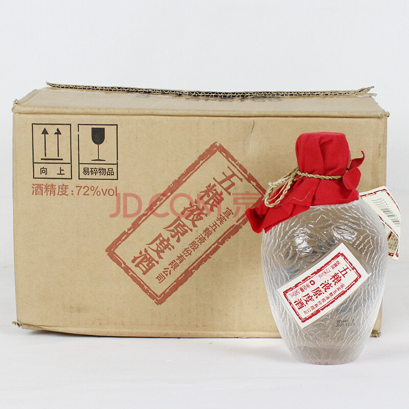 五粮液原度酒 2010年 72度 500ml 1箱6瓶【6】(名酒)