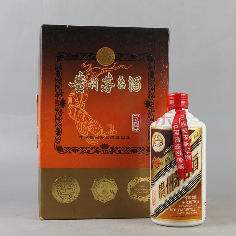 方印珍品茅台 80年代年 53度 500ml 1瓶【21】老酒拍卖