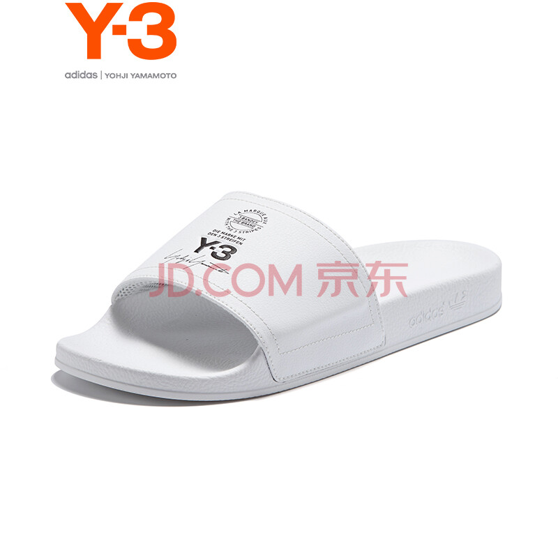 Y-3 ɽ±¾Ò«Ë¾Ç©Ãû¿î 2018ÄêÄÐÅ®Çé¿îÁ¹ÍÏÈÕ³£»§ÍâÐÝÏÐÍÏЬ 27-AC7524 °×É« UK7 40 2/3