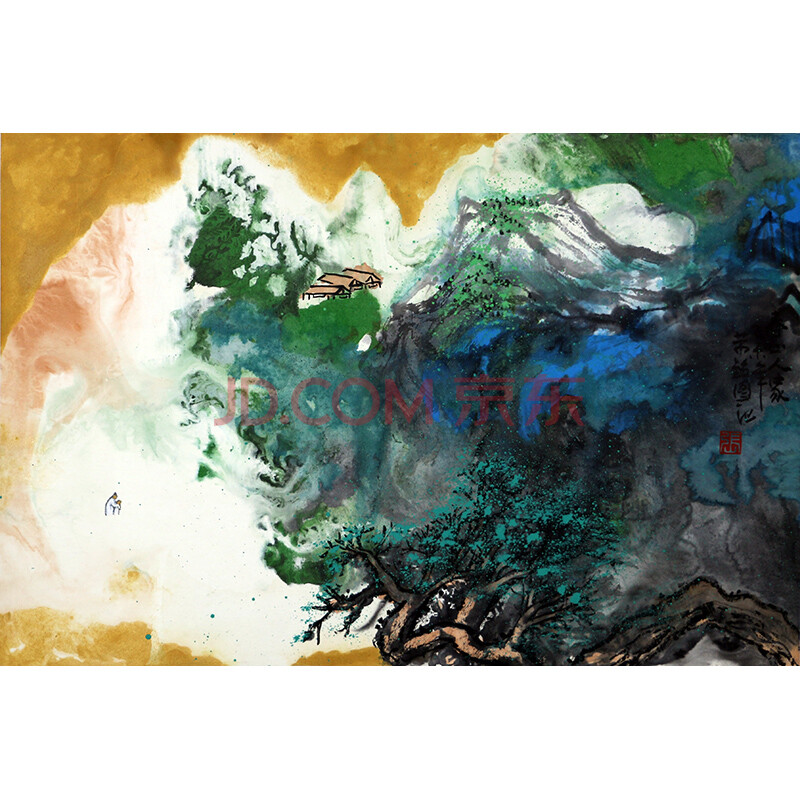 张保国 北京石齐画院特聘画家《山水系列之二》