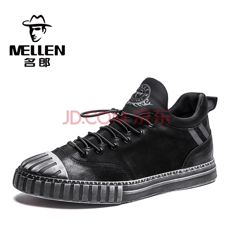 ÃûÀÉ MELLEN MQC88121 ÐÝÏÐЬº«°æÄÐʿʱÉÐÐÝÏÐЬ³±Á÷¸´¹Å°åЬ ºÚ£¨»Òµ×£© 41