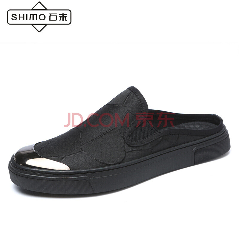 ʯĩ£¨SHIMO£©Ð¬ÄÐÏļ¾°üÍ·Á¹ÍÏЬÄÐÊ¿Á¹Ð¬ÄзÀ»¬ÊÒÍ⺫°æ¸öÐÔÀÁÈ˰ëÍÏЬÄг± ºÚÉ« 41