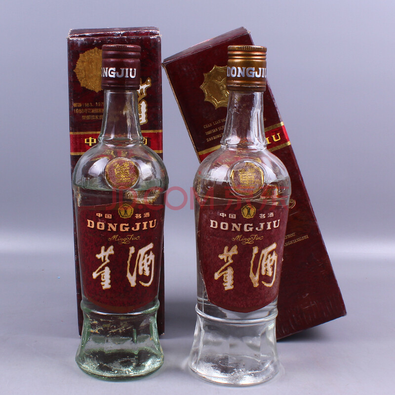 董酒(红标) 1992年 59度 500ml 2瓶 【87】(白酒 老酒)