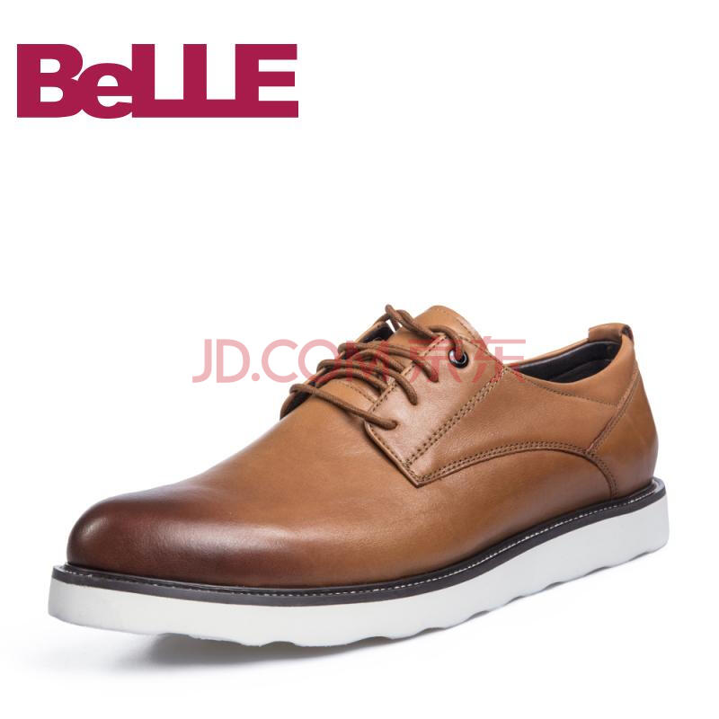 Belle/°ÙÀö2018´ºÐÂÆ·×¨¹ñͬ¿îÓÍÀ¯Å£Æ¤¸ïÉÌÎñÐÝÏÐÄÐÆ¤Ð¬38211AM8 רɫ 42