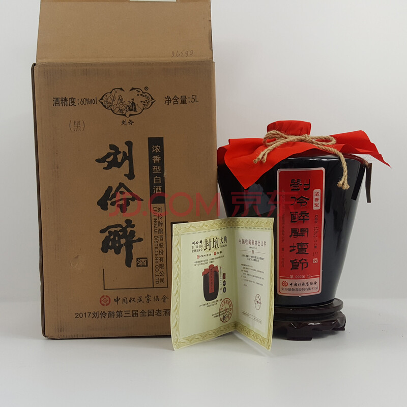 刘伶醉开坛节 2018年.60度 5000ml 1瓶